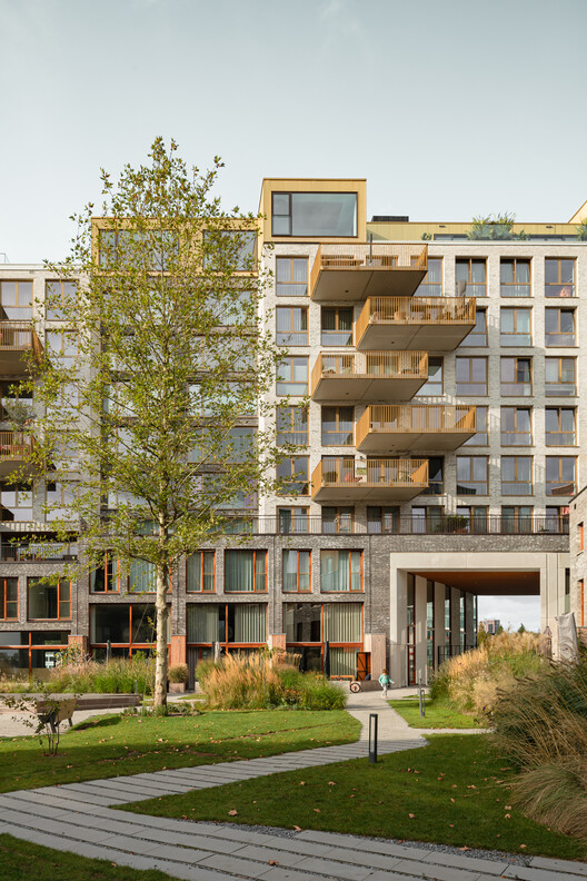 Район Эдем / Arons & Gelauff Architecten - Фотография экстерьера, окна, фасад