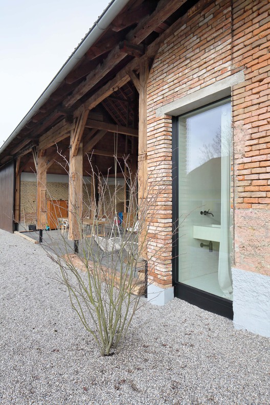 Hof B House / Moser and Hager Architekten - Фотография экстерьера, фасад, балка