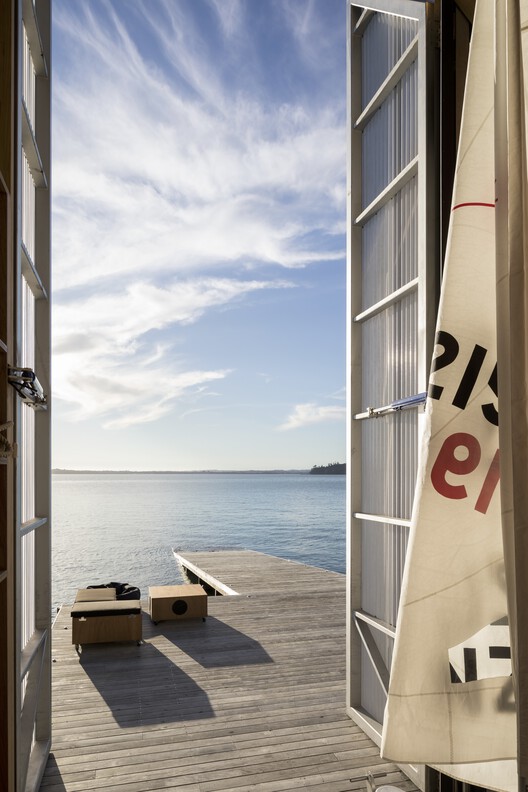 Эллинг 01 / Michael Cooper Architects - Фотография интерьера, побережье