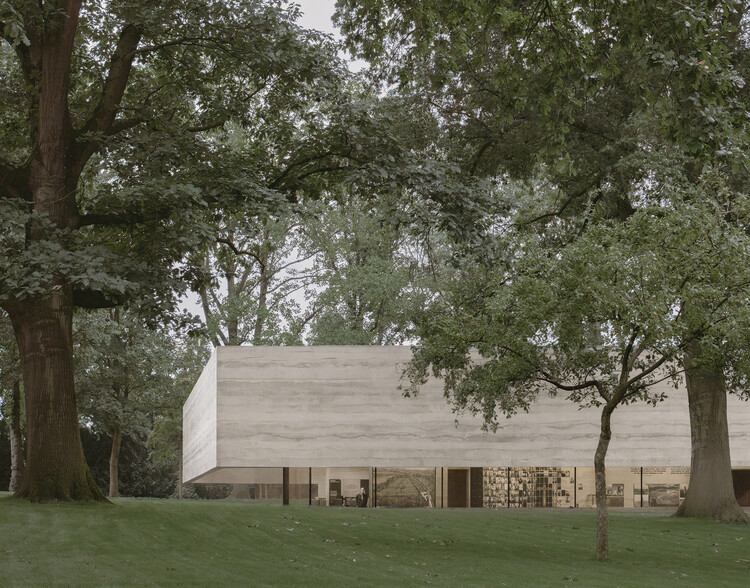 Центр для посетителей Американского кладбища Нидерландов / KAAN Architecten - Фотография экстерьера