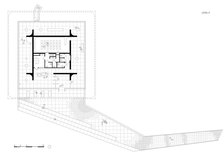 Центр для посетителей Американского кладбища Нидерландов / KAAN Architecten — изображение 24 из 32