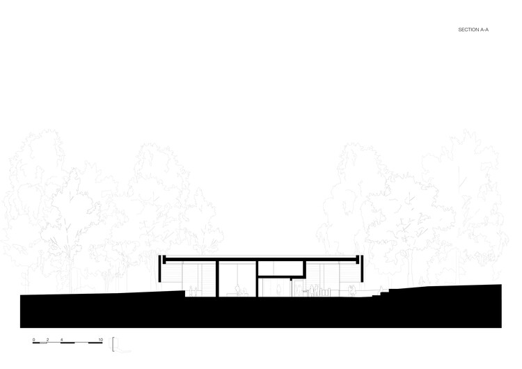 Центр для посетителей Американского кладбища Нидерландов / KAAN Architecten — изображение 27 из 32