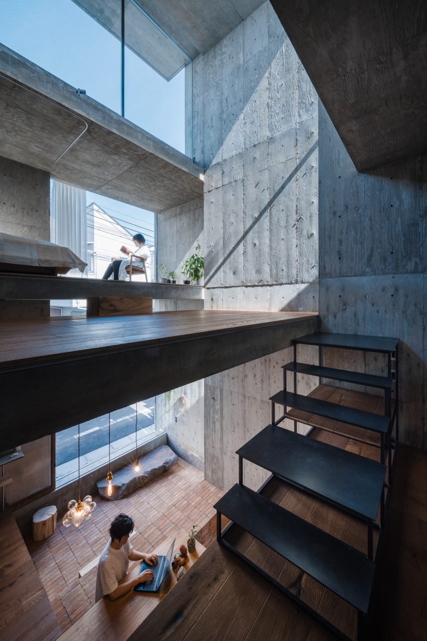 Интерьер каркаса дома от IGArchitects