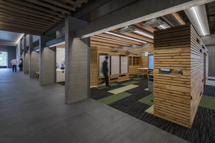 Ратуша Фурубира / TAISEI DESIGN Planners Architects & Engineers - Фотография интерьера, балка