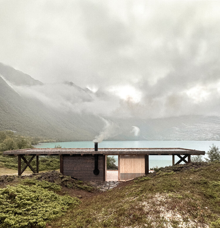 Sauna Svartisen / Fuse Arkitekter - NTNU - Фотография экстерьера, побережье