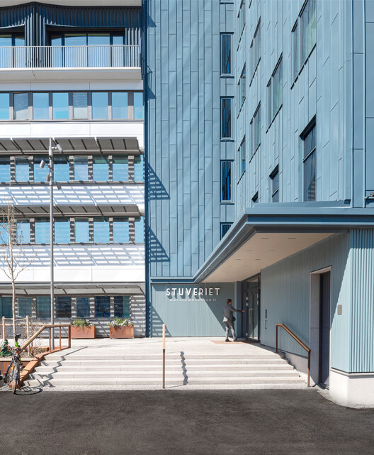 Офисное здание Stuveriet / Erdegard Arkitekter - фотография экстерьера, окна, фасад