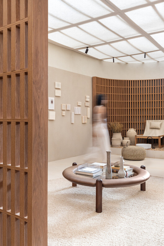 Naz Spa / Traama Arquitetura - Фотография интерьера, гостиная, диван, спальня