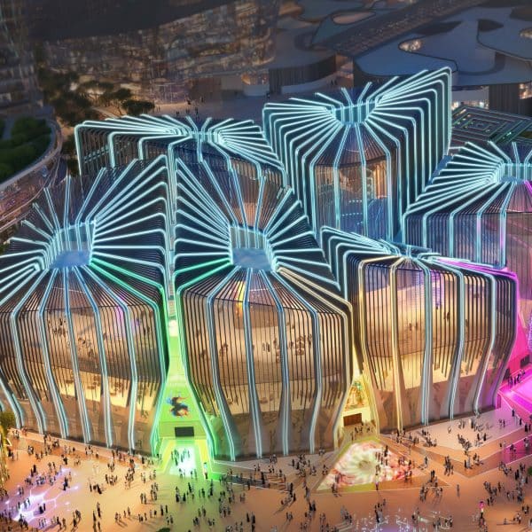 Populous представила проект киберспортивной арены в Саудовской Аравии