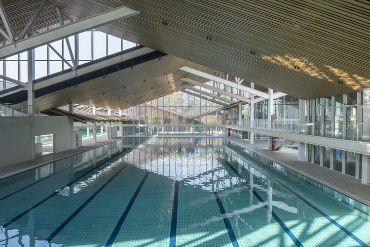 Бассейн Xiangfen Xingyuan / Ателье KAI Architects - Фотография интерьера, балка