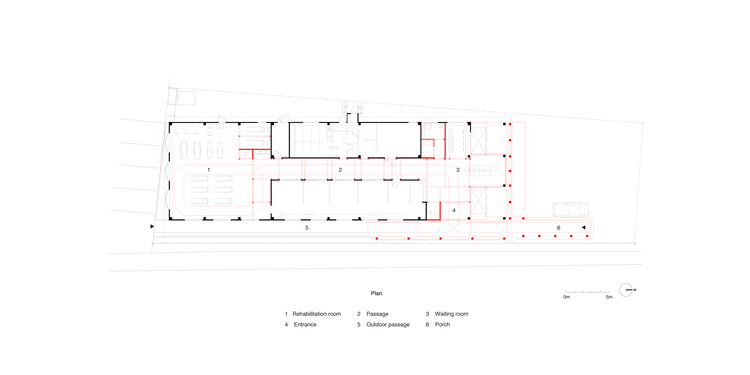 Реконструкция ортопедической клиники Space Piercer / Офис T2P Architects — изображение 17 из 21