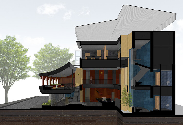 Ресторан Yazawa Hanoi / Takashi Niwa Architects — изображение 15 из 19