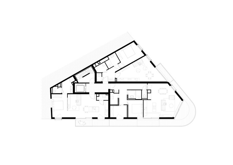 Апартаменты Cockerill / Olivier Fourneau Architects — изображение 16 из 19