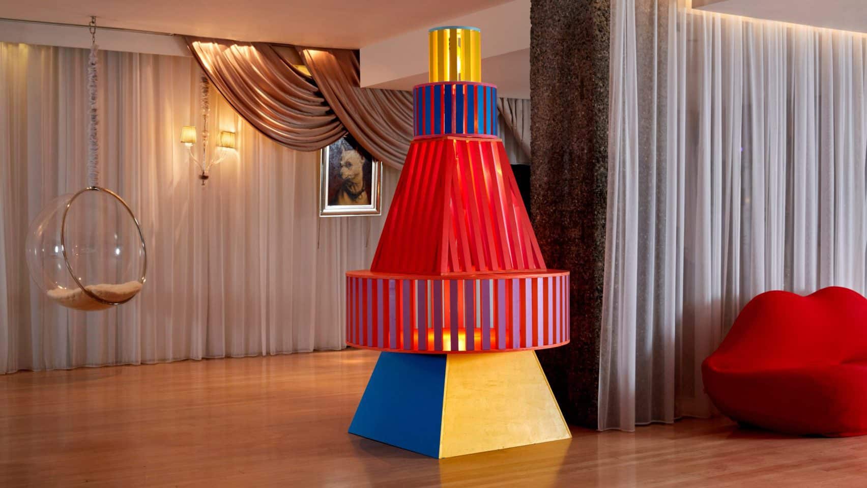 Yinka Ilori Christmas tree