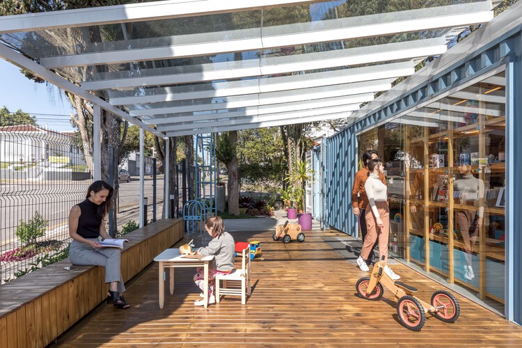 Expansão Loja Garimpê / Alexandre Kenji Okabaiasse + Takah arquitetura - Фотография интерьера, палуба