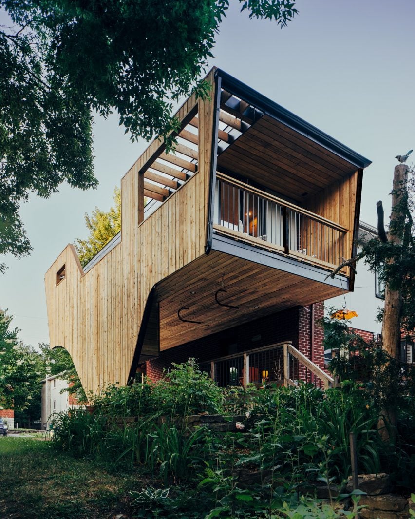 Жилая пристройка из кедра от 25:8 Architecture + Urban Design