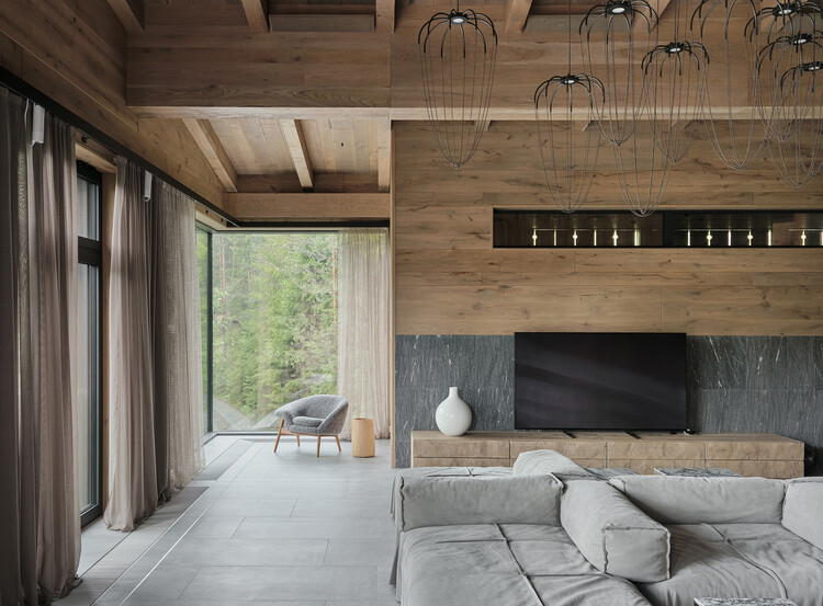 Hill House / Horomystudio - Фотография интерьера, гостиная