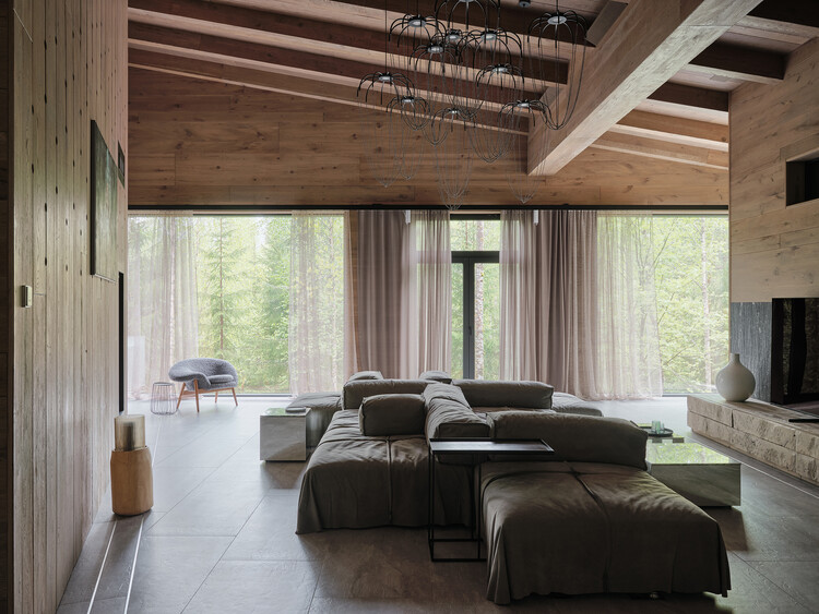 Hill House / Horomystudio - Фотография интерьера, гостиная