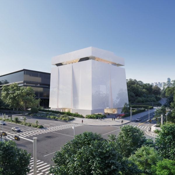 Herzog & de Meuron предлагает гигантский куб для хранения в музее Сеула