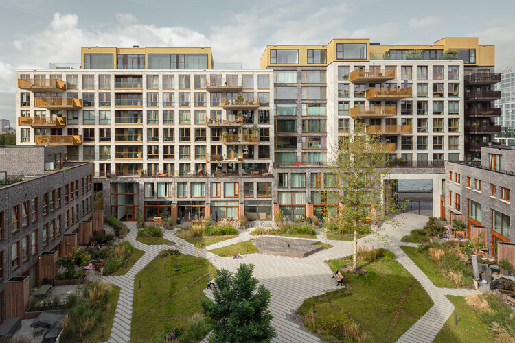 Район Эдем / Arons & Gelauff Architecten - Фотография экстерьера, окна, фасад