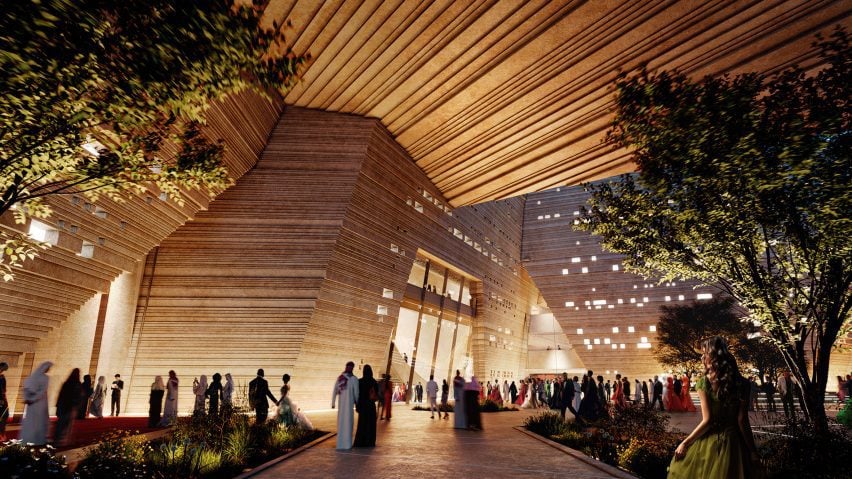 Оперный театр в Саудовской Аравии от Snohetta
