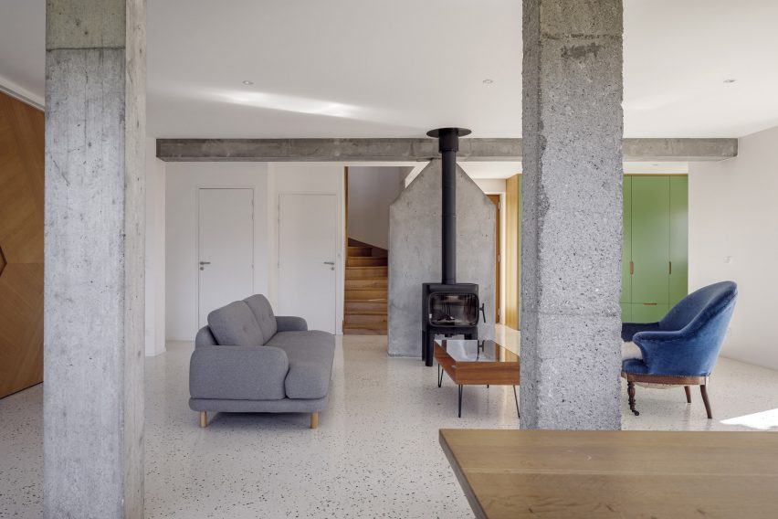Жилое пространство обновленной виллы от Atelier Archiplein