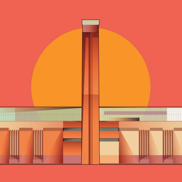 Тейт Модерн Herzog & de Meuron - самое значительное здание 2000 года.
