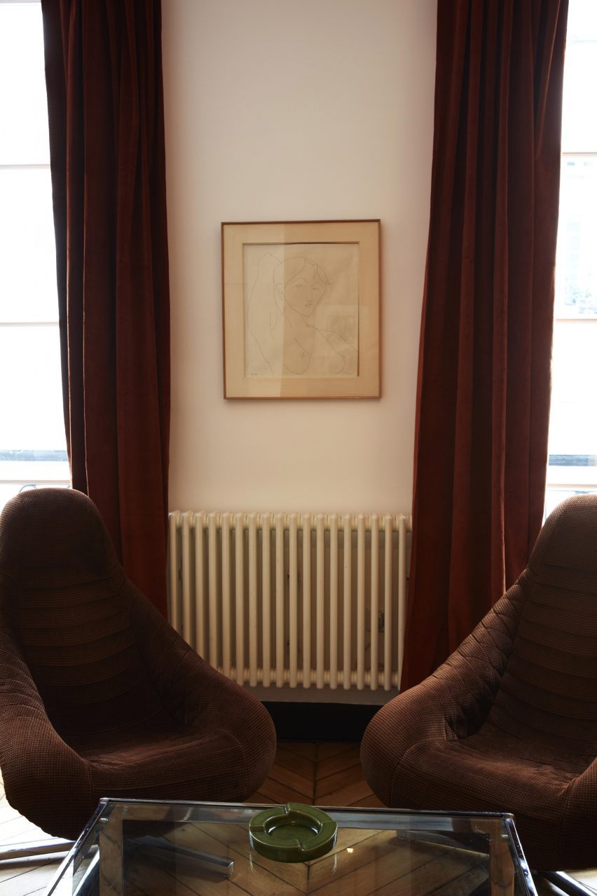 Лаундж в Париже от The House Special Studio.