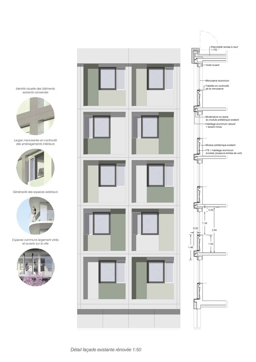 Реконструкция студенческого общежития в Нанте / Guinée et Potin Architects — изображение 24 из 25