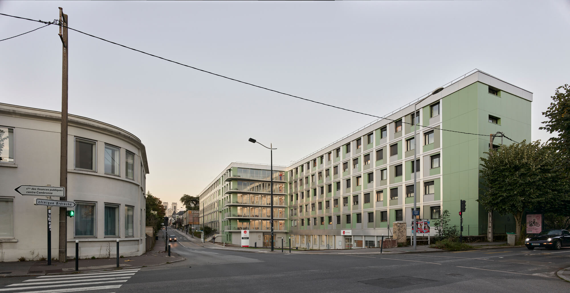 Реконструкция студенческого общежития в Нанте / Guinée et Potin Architects