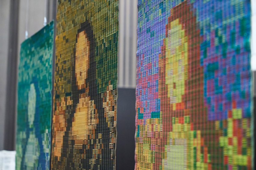 Коврики татами Pixel Weave от Hana Mitsui