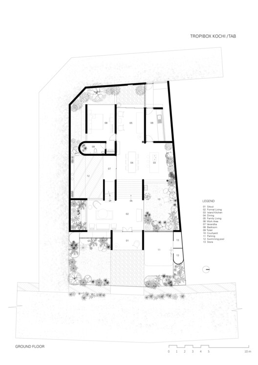 TropiBox Kochi House / TAB/Бюро тропической архитектуры — изображение 19 из 20