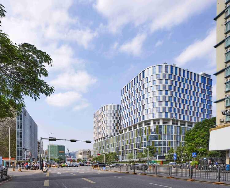 Кампус Шэньчжэньской детской больницы Лунхуа / Chubo Design + Nickl & Partner Architekten - Экстерьерная фотография