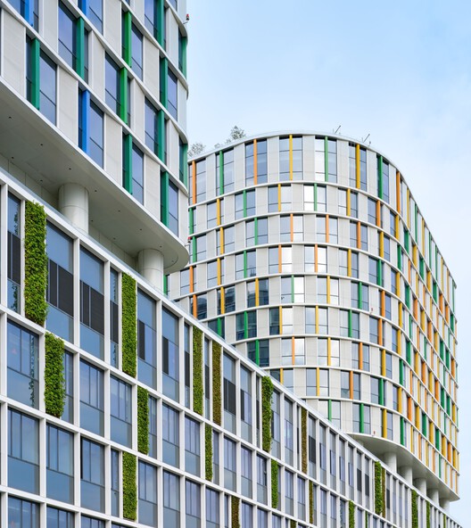 Шэньчжэньская детская больница, кампус Лунхуа / Chubo Design + Nickl & Partner Architekten — изображение 15 из 24