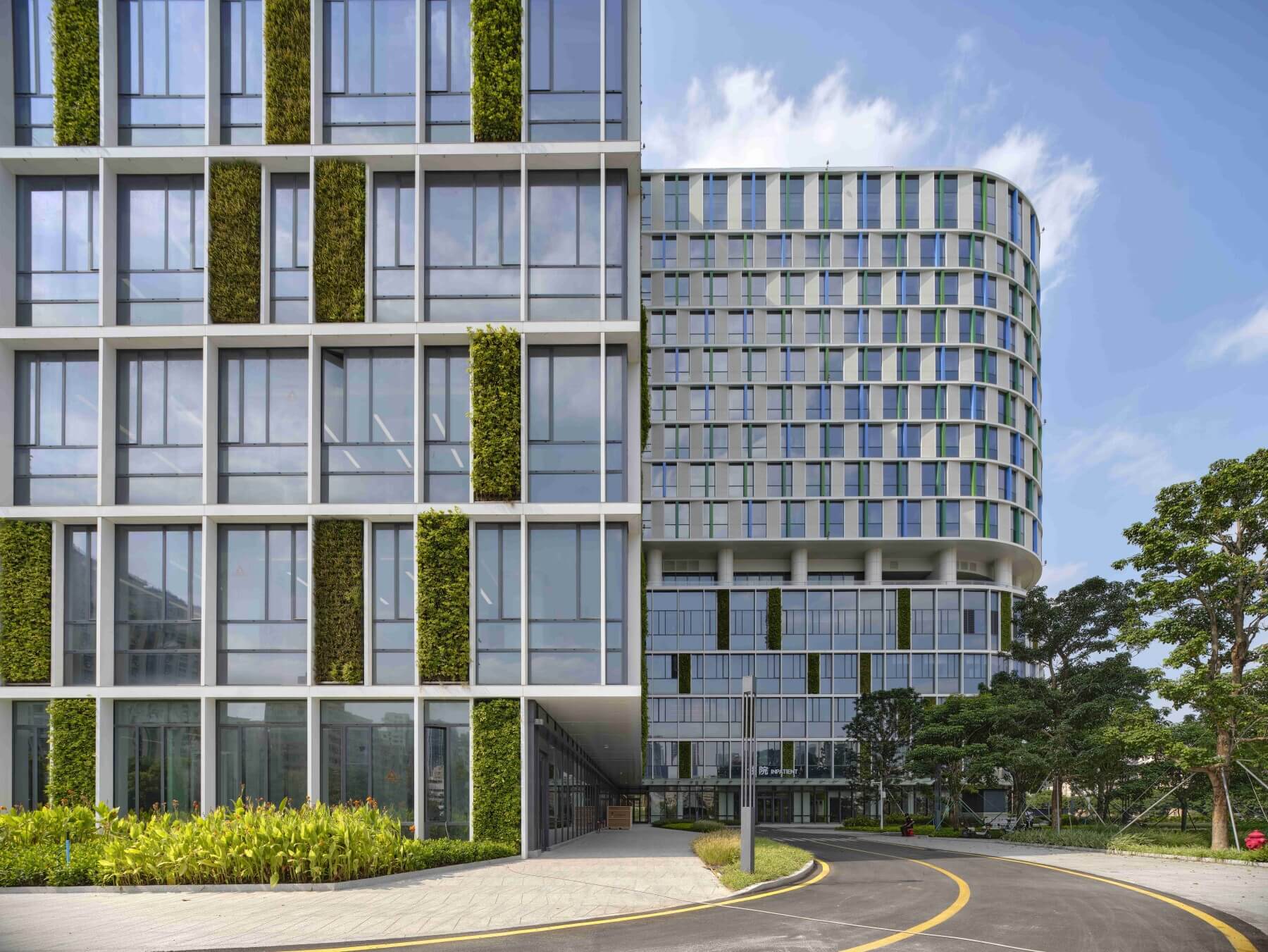 Кампус Шэньчжэньской детской больницы Лунхуа / Chubo Design + Nickl & Partner Architekten