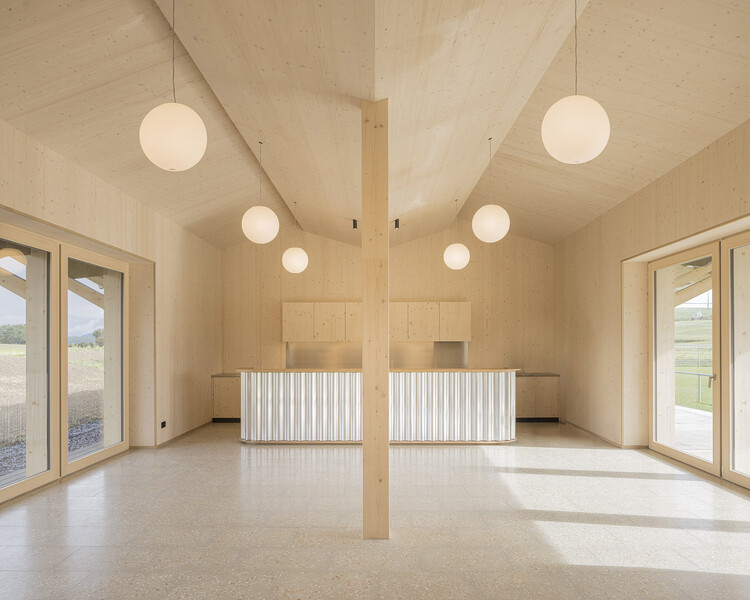 Спортивное сооружение Даилленс / LOCALARCHITECTURE - Фотография интерьера, дерево