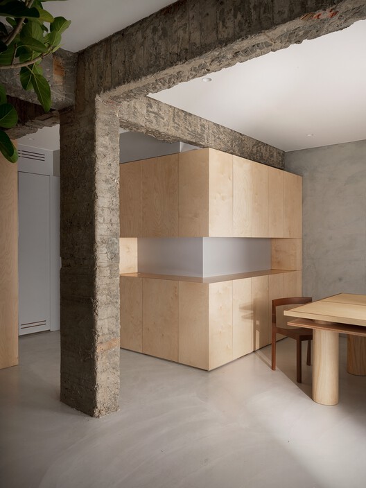 Peckish Bakery / guudpin design — Фотография интерьера, Кухня, Дерево, Бетон