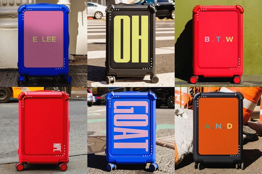 Чемоданы по индивидуальному заказу от Casetify