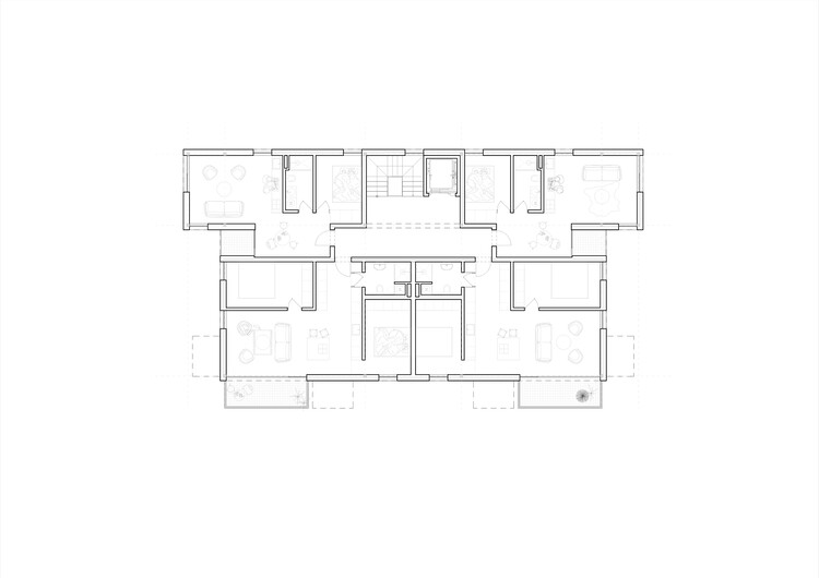 Многоквартирный дом «Подун» / Kuklica x Smerek Architekti — изображение 43 из 54