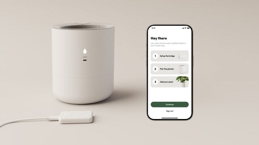 Кашпо LeafyPod