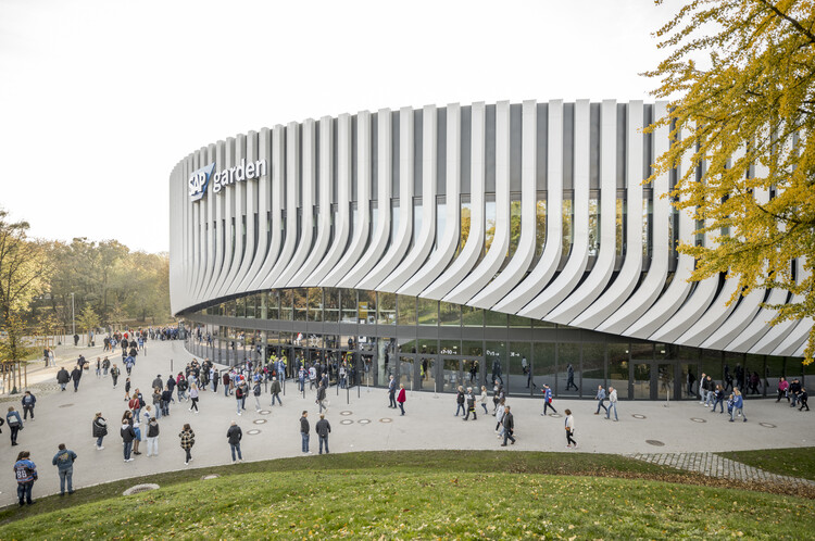 Спортарена Олимпиапарк Мюнхен SAP Garden / 3XN — Фотография экстерьера