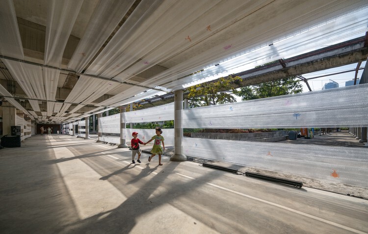 Wonder Live Corridor Public Art / Sata Na Architect — Фотография интерьера