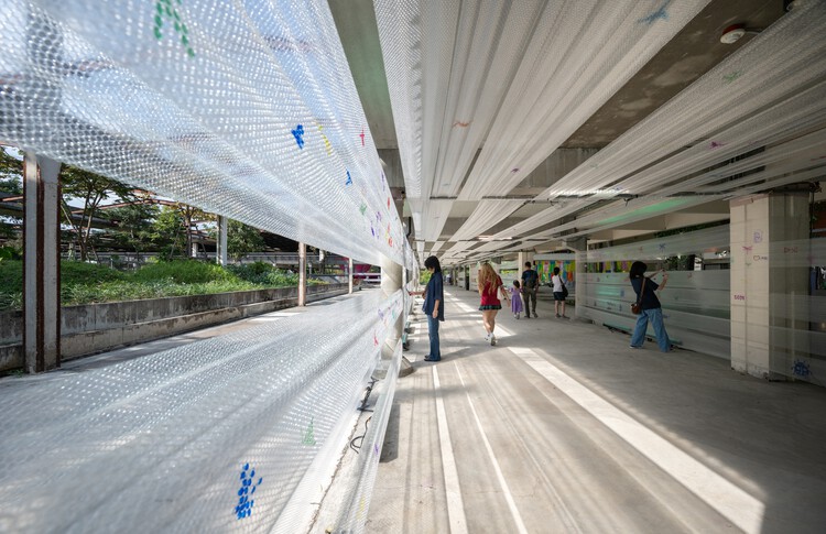 Wonder Live Corridor Public Art / Sata Na Architect — Фотография интерьера