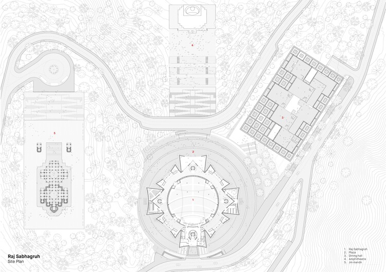 Дискурс-холл Раджа Сабхагру / Serie Architects — изображение 14 из 22