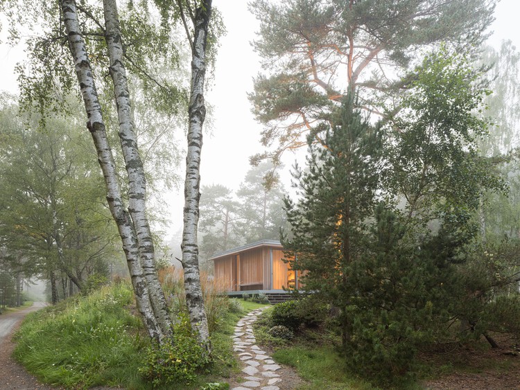 Yngsjö Retreat House / Johan Sundberg arkitektur - Фотография экстерьера, Дерево, Лес