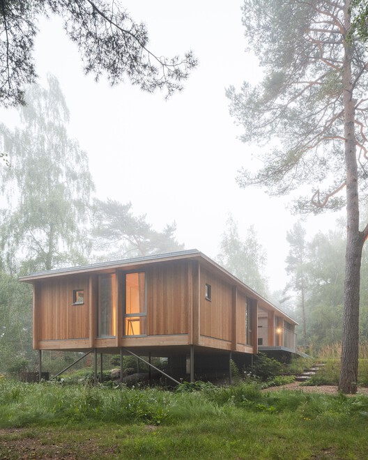 Yngsjö Retreat House / Johan Sundberg arkitektur - Фотография экстерьера, дерево