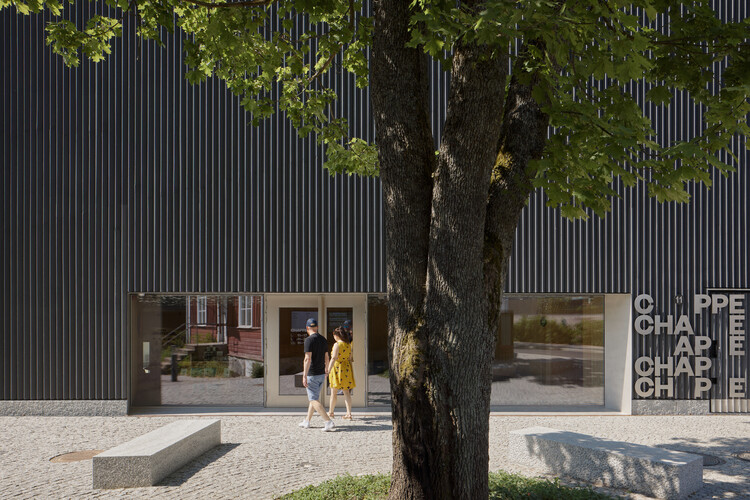 Chappe Art House / JKMM Architects — Фотография экстерьера, бетон