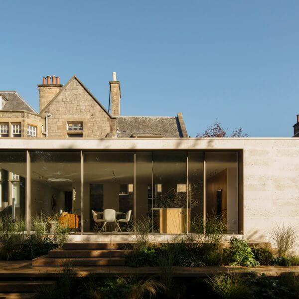 Archer + Braun расширяет пристройку к Limestone House в Эдинбурге