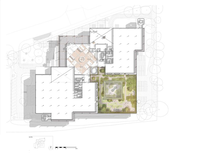 Офисы и реставрация садов завода в Бейзингстоке / Студия Knight Stokoe + Twelve Architects + Grant Associates + Студия Feilden Clegg Bradley — изображение 33 из 45
