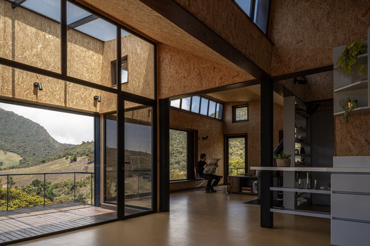 Carupa House High Mountain Refuge / Bermúdez Arquitectos - Фотография интерьера, дерево