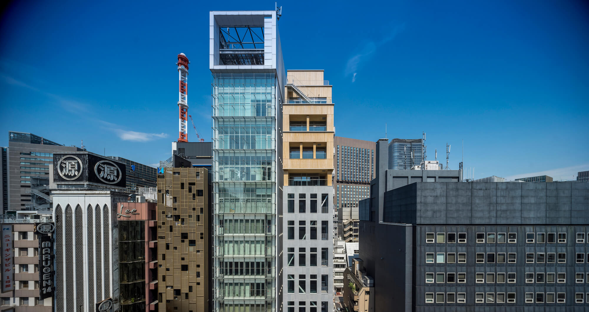 Деревянный ящик Гиндза - Здание Гиндза Такаги / Tetsuo Yamaji Architects